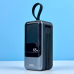 Power bank prenosiva baterija REMAX Dinba Series RPP-59 65W+60W PD+QC Fast Charging 20000mAh crni