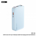Power bank prenosiva baterija REMAX FCP-25 Fast Charging 22.5W(teleskopski kabl) Type-C 10000mAh plavi Power bank prenosiva baterija REMAX FCP-25 Fast Charging 22.5W(teleskopski kabl) Type-C 10000mAh plavi