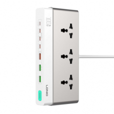 Produzni kabl LDNIO SC3 10-IN-1 3 uticnice 4xPD 3xUSB GaN 65W Total Power 100W 2m
