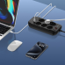 Produzni kabl LDNIO SE6403C 6 uticnica 2X USB,2X PD 2m crni Produzni kabl LDNIO SE6403C 6 uticnica 2X USB,2X PD 2m crni