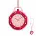 RegalPop dzepni sat roze-crveni