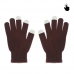 Rukavice za touch screen RY M (22cm) braon