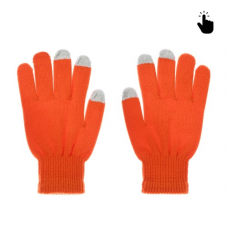 Rukavice za touch screen RY M (22cm) narandzaste Rukavice za touch screen RY M (22cm) narandzaste