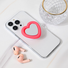 Stalak Pop Heart Mirror pink