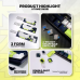 Tastatura Mehanicka Gaming Fantech MK874V2 RGB Atom 63 Mori White (taro switch)