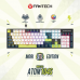 Tastatura Mehanicka Gaming Fantech MK878S RGB Atom 104S Mori bela (taro switch) Tastatura Mehanicka Gaming Fantech MK878S RGB Atom 104S Mori bela (taro switch)