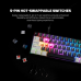 Tastatura Mehanicka Gaming Fantech MK919 Atom PRO66 siva (Blue switch)