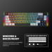 Tastatura Mehanicka Gaming Fantech MK919 Atom PRO66 siva (Red switch) Tastatura Mehanicka Gaming Fantech MK919 Atom PRO66 siva (Red switch)
