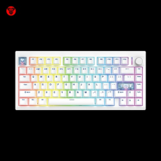Tastatura Mehanicka Gaming Fantech MK921 Maxfit 8 Wireless white white switch