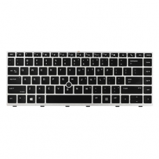 Tastatura za laptop HP EliteBook 840 G5 846 G5 745 G5 840 G6 pozadisnko osvetljenje sa misem Tastatura za laptop HP EliteBook 840 G5 846 G5 745 G5 840 G6 pozadisnko osvetljenje sa misem