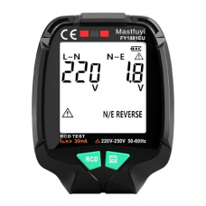 Tester za strujne uticnice JWD crni Tester za strujne uticnice JWD crni