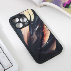 Futrola Abstract za iPhone 15 Pro 6.1 crna Futrola Abstract za iPhone 15 Pro 6.1 crna