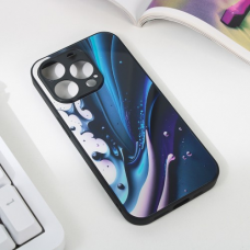 Futrola Abstract za iPhone 15 Pro 6.1 tamno plava Futrola Abstract za iPhone 15 Pro 6.1 tamno plava