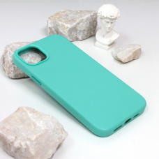 Futrola Beautiful Shine Leather iPhone 14 Plus 6.7 mint