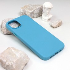 Futrola Beautiful Shine Leather iPhone 14 Plus 6.7 svetlo plava
