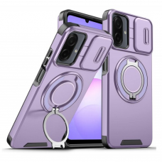 Futrola CamShield Ring stand za Samsung A075F Galaxy A07 ljubicasta