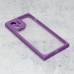 Futrola Candy Frame za iPhone 12 6.1 ljubicasta