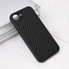 Futrola Carbon fiber za iPhone 16e 6.1 crna Futrola Carbon fiber za iPhone 16e 6.1 crna