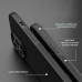Futrola Carbon fiber za Samsung A556B Galaxy A55 5G crna