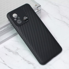 Futrola Carbon fiber za Xiaomi Redmi 12C crna Futrola Carbon fiber za Xiaomi Redmi 12C crna