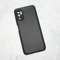 Futrola Carbon fiber za Xiaomi Redmi Note 10 5G crna Futrola Carbon fiber za Xiaomi Redmi Note 10 5G crna