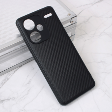 Futrola Carbon fiber za Xiaomi Redmi Note 13 Pro Plus crna Futrola Carbon fiber za Xiaomi Redmi Note 13 Pro Plus crna