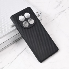 Futrola Carbon fiber za Xiaomi Redmi Note 14 Pro 4G (EU) crna Futrola Carbon fiber za Xiaomi Redmi Note 14 Pro 4G (EU) crna
