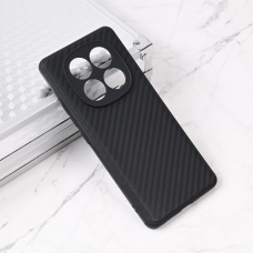 Futrola Carbon fiber za Xiaomi Redmi Note 14 Pro 5G (EU) crna Futrola Carbon fiber za Xiaomi Redmi Note 14 Pro 5G (EU) crna