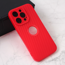 Futrola Carbon Stripe za iPhone 14 Pro 6.1 crvena Futrola Carbon Stripe za iPhone 14 Pro 6.1 crvena
