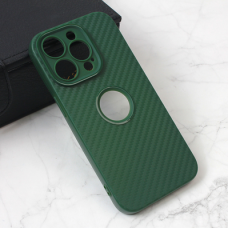 Futrola Carbon Stripe za iPhone 15 Pro 6.1 zelena Futrola Carbon Stripe za iPhone 15 Pro 6.1 zelena