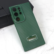 Futrola Carbon Stripe za Samsung S24 Ultra zelena Futrola Carbon Stripe za Samsung S24 Ultra zelena