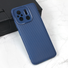 Futrola Carbon Stripe za Xiaomi Redmi 12C plava Futrola Carbon Stripe za Xiaomi Redmi 12C plava