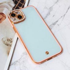 Futrola Cirkon Camera za iPhone 15 Plus 6.7 roze