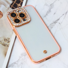 Futrola Cirkon Camera za iPhone 15 Pro 6.1 roze Futrola Cirkon Camera za iPhone 15 Pro 6.1 roze