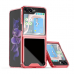 Futrola Clear TPU za Samsung Z Flip 5 crvena Futrola Clear TPU za Samsung Z Flip 5 crvena