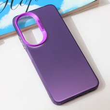 Futrola Clear za Honor 90 Smart / X7b ljubicasta