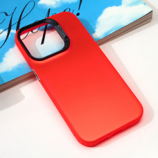 Futrola Clear za iPhone 15 Pro 6.1 crvena