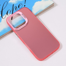 Futrola Clear za iPhone 16 Pro 6.3 roze