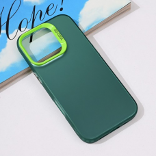 Futrola Clear za iPhone 16 Pro 6.3 zelena