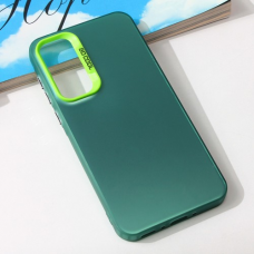 Futrola Clear za Samsung A356B Galaxy A35 5G zelena