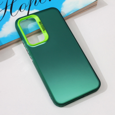 Futrola Clear za Samsung A546B Galaxy A54 5G zelena