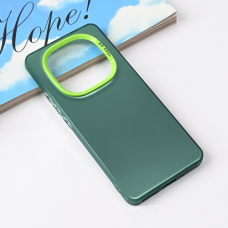 Futrola Clear za Xiaomi Redmi Note 14 Pro 5G zelena Futrola Clear za Xiaomi Redmi Note 14 Pro 5G zelena