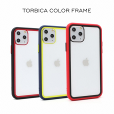 Futrola Color Frame za Huawei P40 Lite E crna