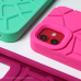 Futrola Color Stone za iPhone 14 Pro 6.1 pink
