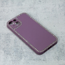 Futrola Frame Cirkon za iPhone 13 6.1 ljubicasta Futrola Frame Cirkon za iPhone 13 6.1 ljubicasta