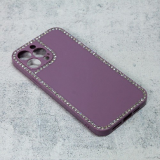Futrola Frame Cirkon za iPhone 13 Pro Max 6.7 ljubicasta Futrola Frame Cirkon za iPhone 13 Pro Max 6.7 ljubicasta