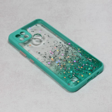 Futrola Frame Glitter za Realme C21 mint Futrola Frame Glitter za Realme C21 mint