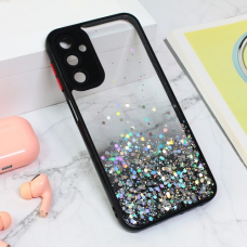 Futrola Frame Glitter za Samsung A245F Galaxy A24 4G crna Futrola Frame Glitter za Samsung A245F Galaxy A24 4G crna