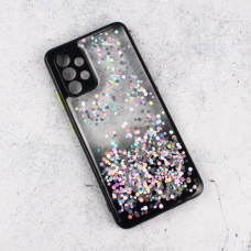 Futrola Frame Glitter za Samsung A325F Galaxy A32 4G (EU) crna