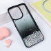Futrola Frame Glitter za Xiaomi Redmi 13C crna Futrola Frame Glitter za Xiaomi Redmi 13C crna